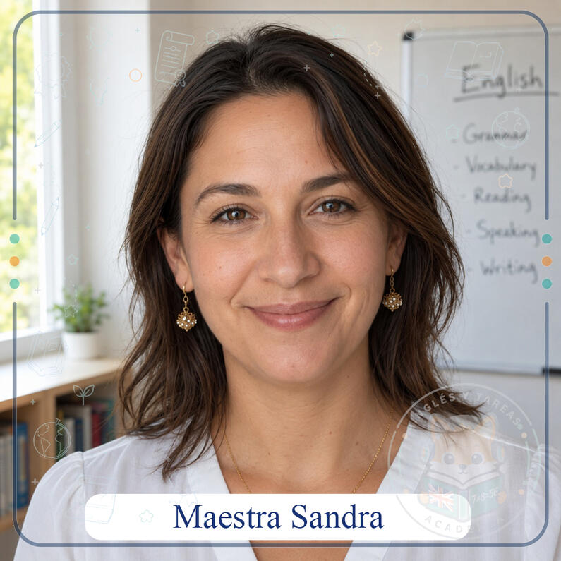 Maestra Sandra Maestra de inglés en línea para primaria en Ingles y Tareas Academia