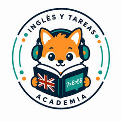 Logo oficial de Inglés y Tareas Academia Logo oficial de Inglés y Tareas Academia, clases de inglés y apoyo escolar en línea para niños de primaria