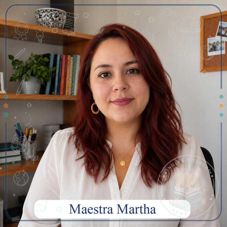Maestra Martha Maestra de inglés en línea para primaria en Ingles y Tareas Academia
